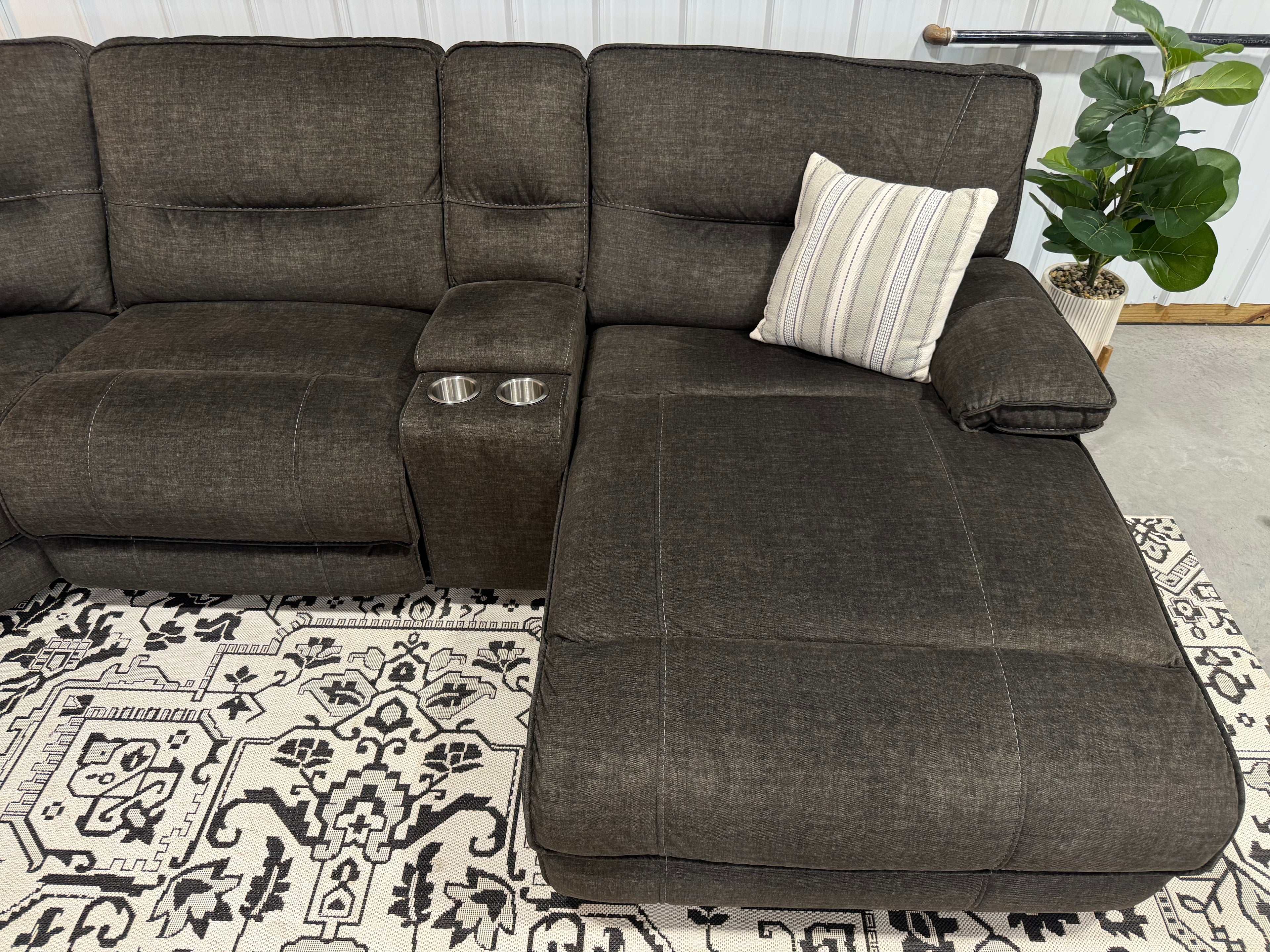 6 Piece Power Recline Modular
