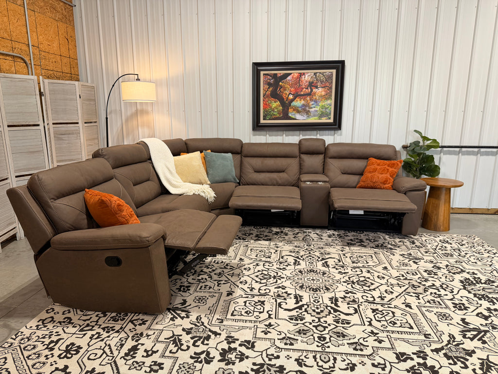 Gillman Creek 6 Piece Reclining Sectional