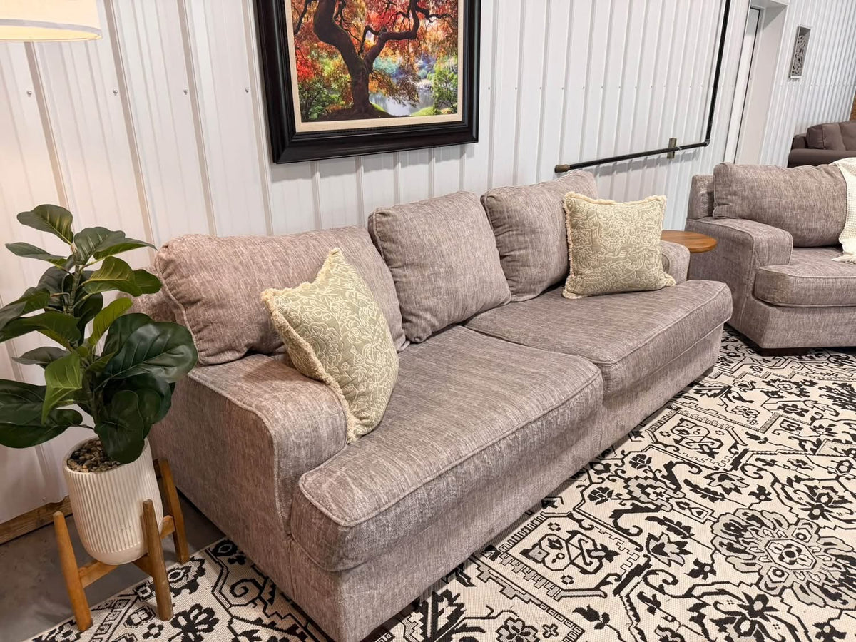 Ashley Furniture Couch + Oversized Chair