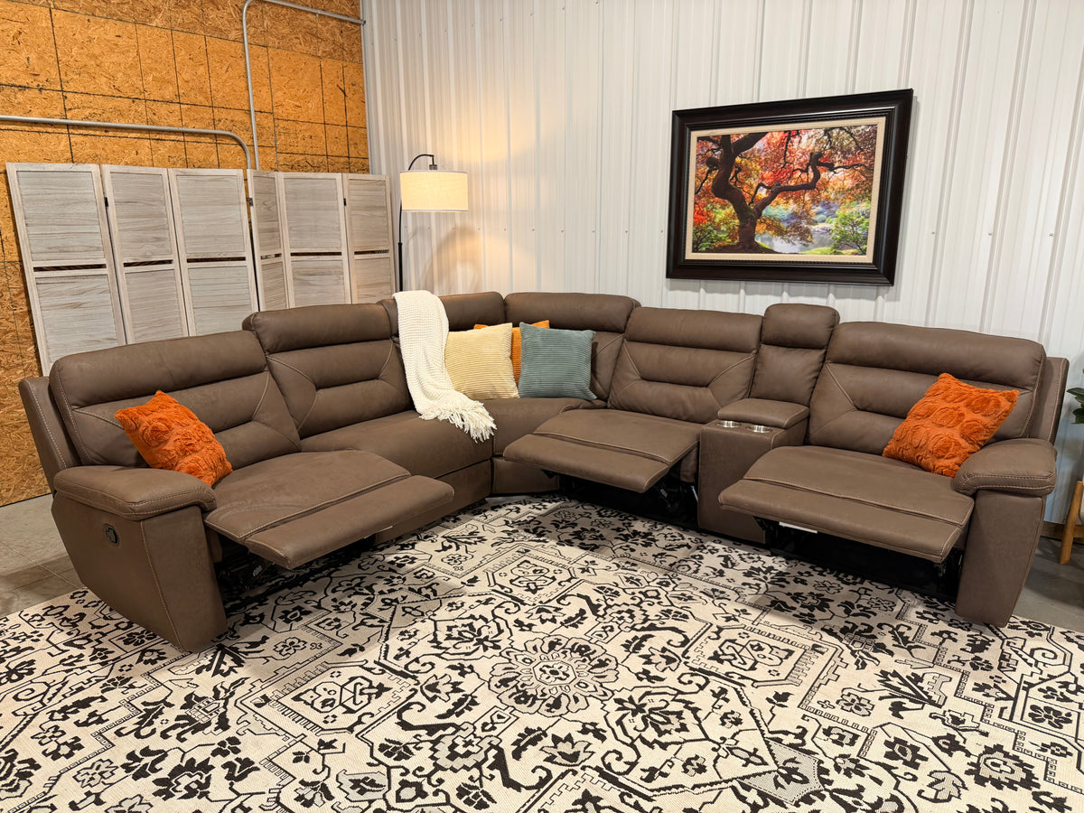 Gillman Creek 6 Piece Reclining Sectional