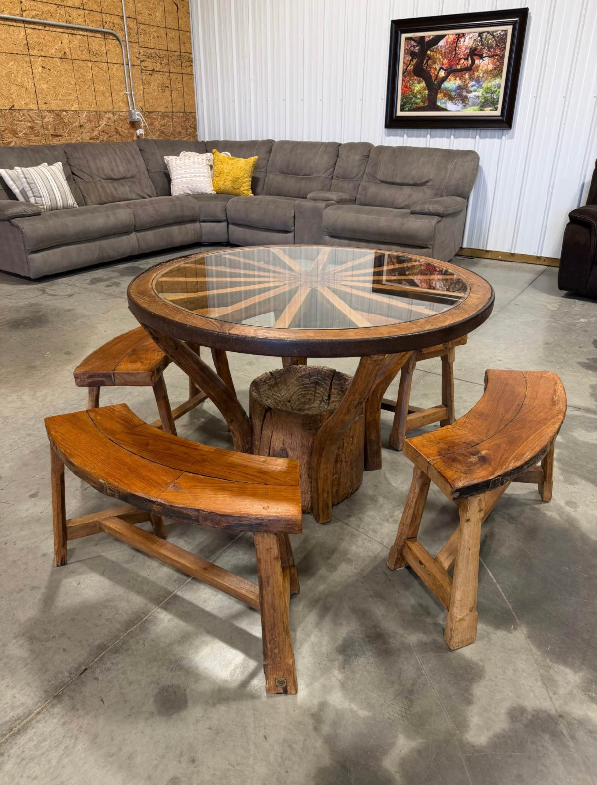 Rustic Wagon Table