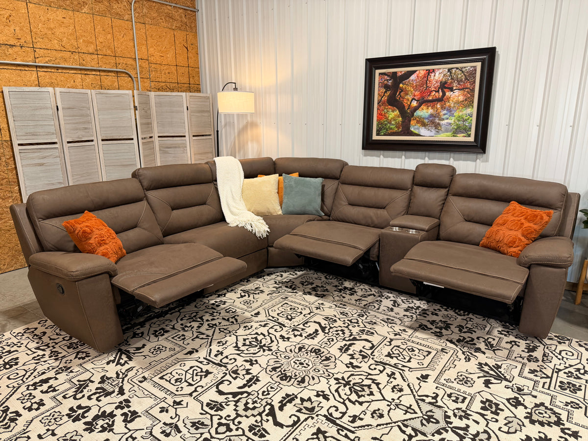 Gillman Creek 6 Piece Reclining Sectional