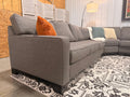 5 Piece Gray Jonathan Louise Sectional