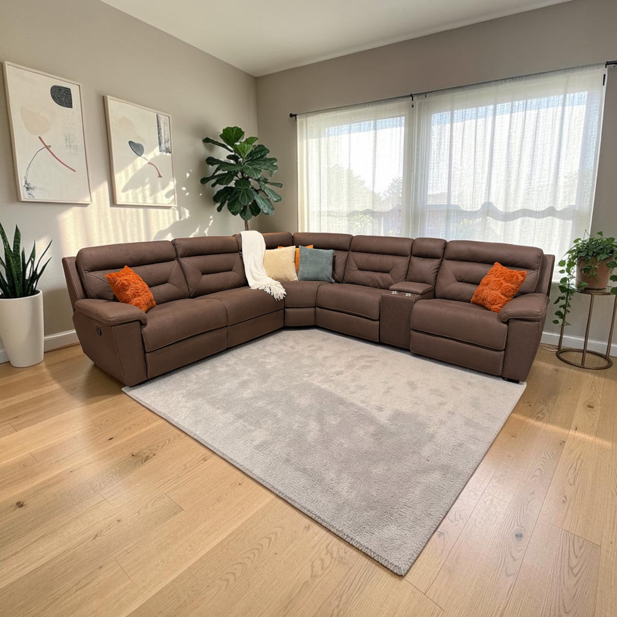 Gillman Creek 6 Piece Reclining Sectional