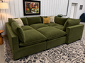 NEW Bellamia 6 Piece Modular Sectional GREEN (PRE-ORDER)