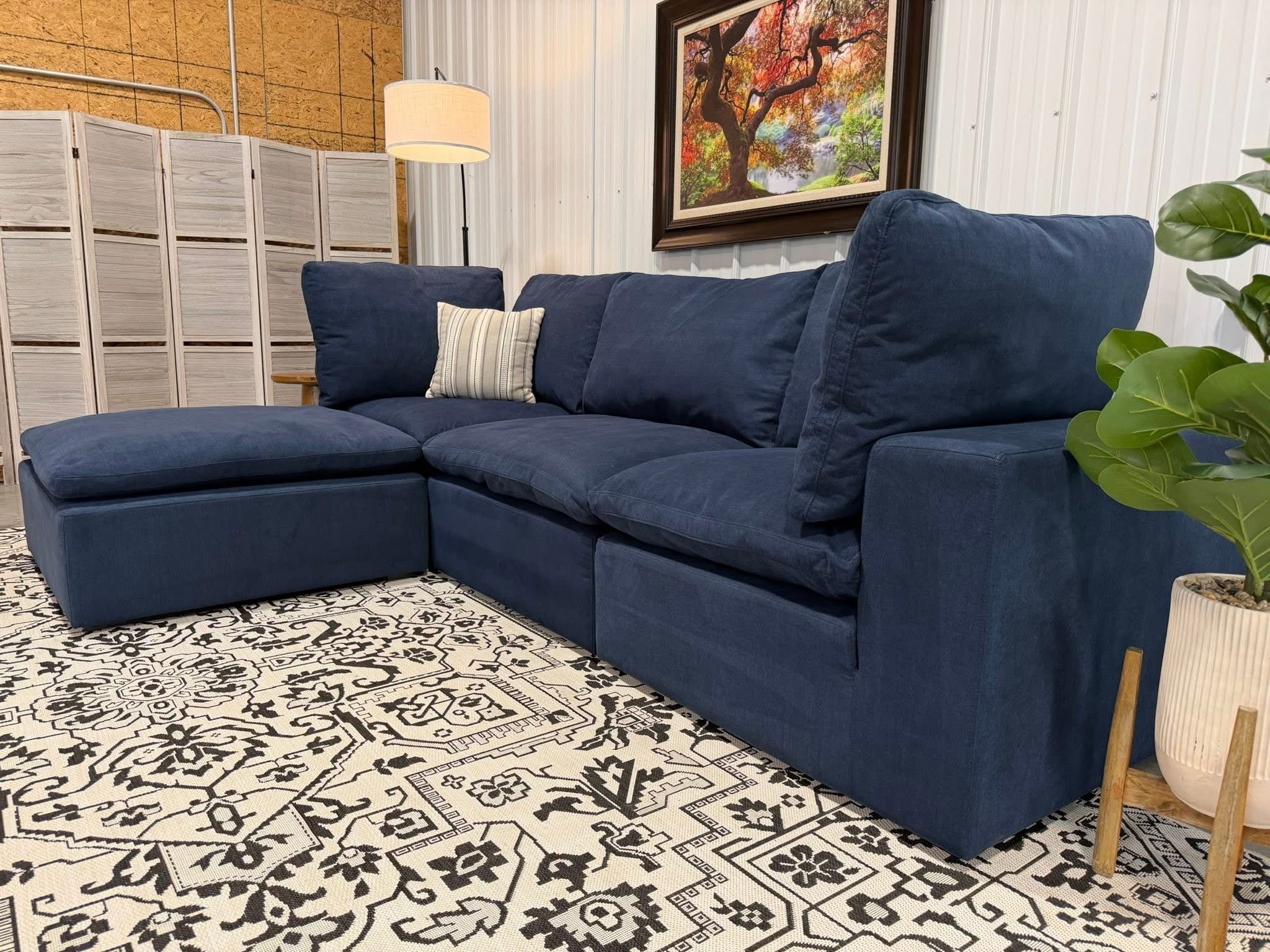 4 Piece Modular Cloud Sectional