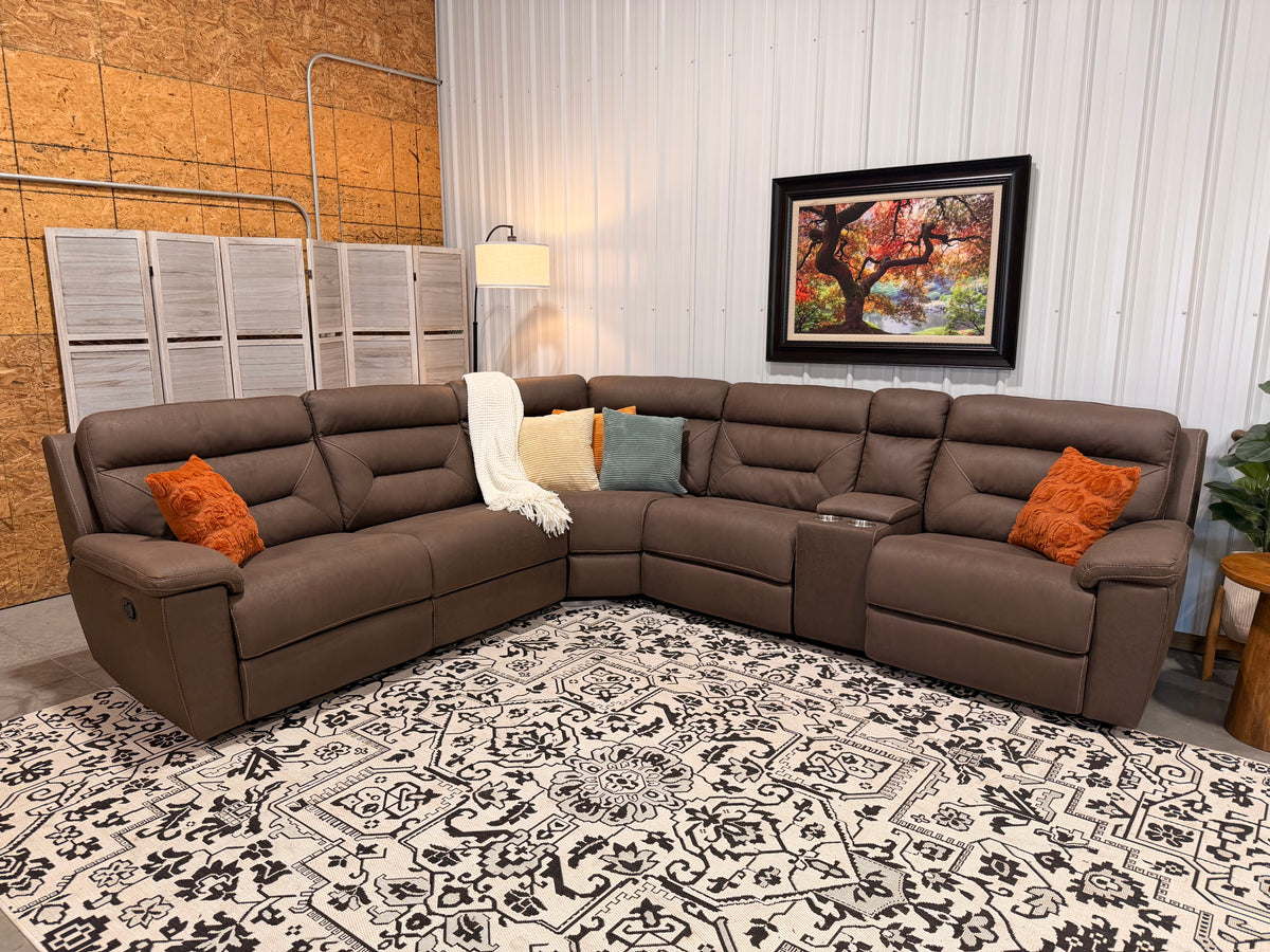 Gillman Creek 6 Piece Reclining Sectional