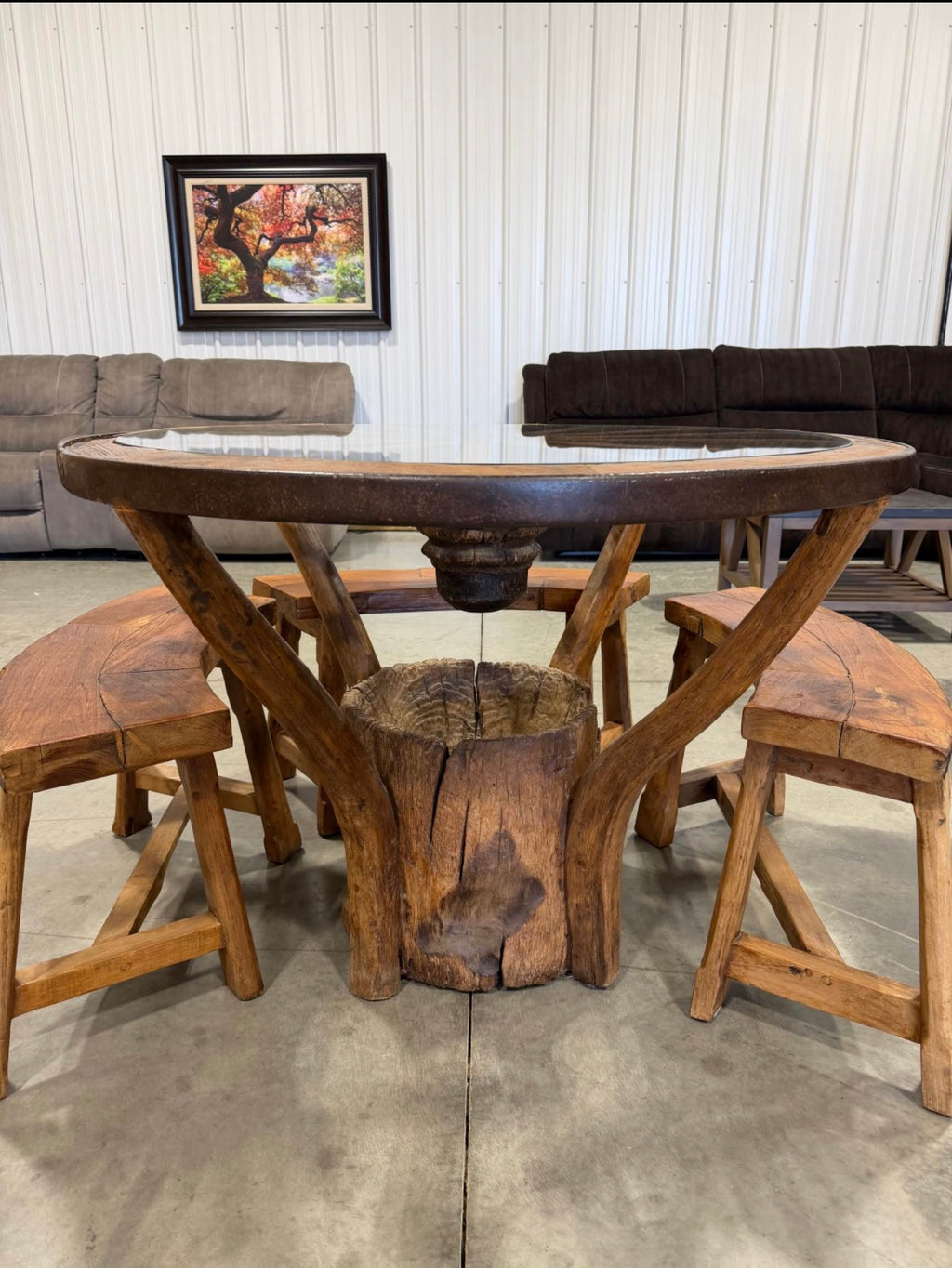 Rustic Wagon Table