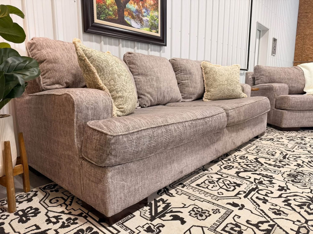 Ashley Furniture Couch + Oversized Chair