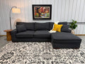 2 Piece Oversized Gray Sectional