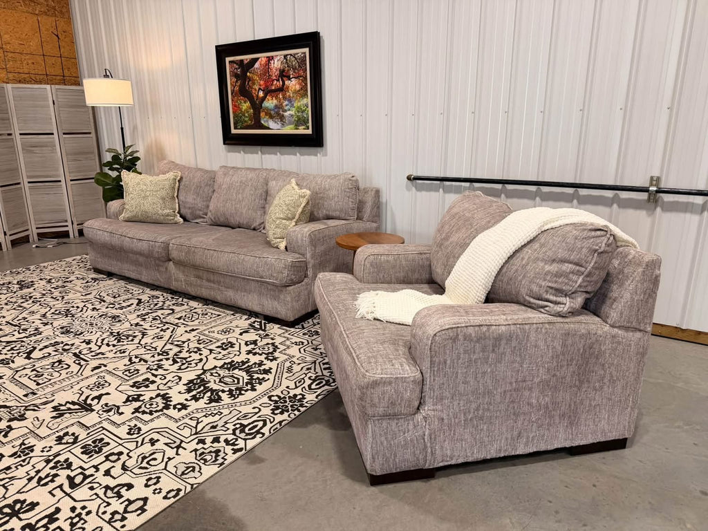 Ashley Furniture Couch + Oversized Chair