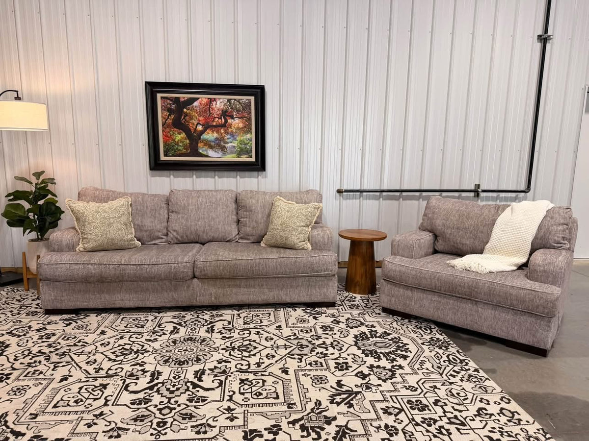 Ashley Furniture Couch + Oversized Chair