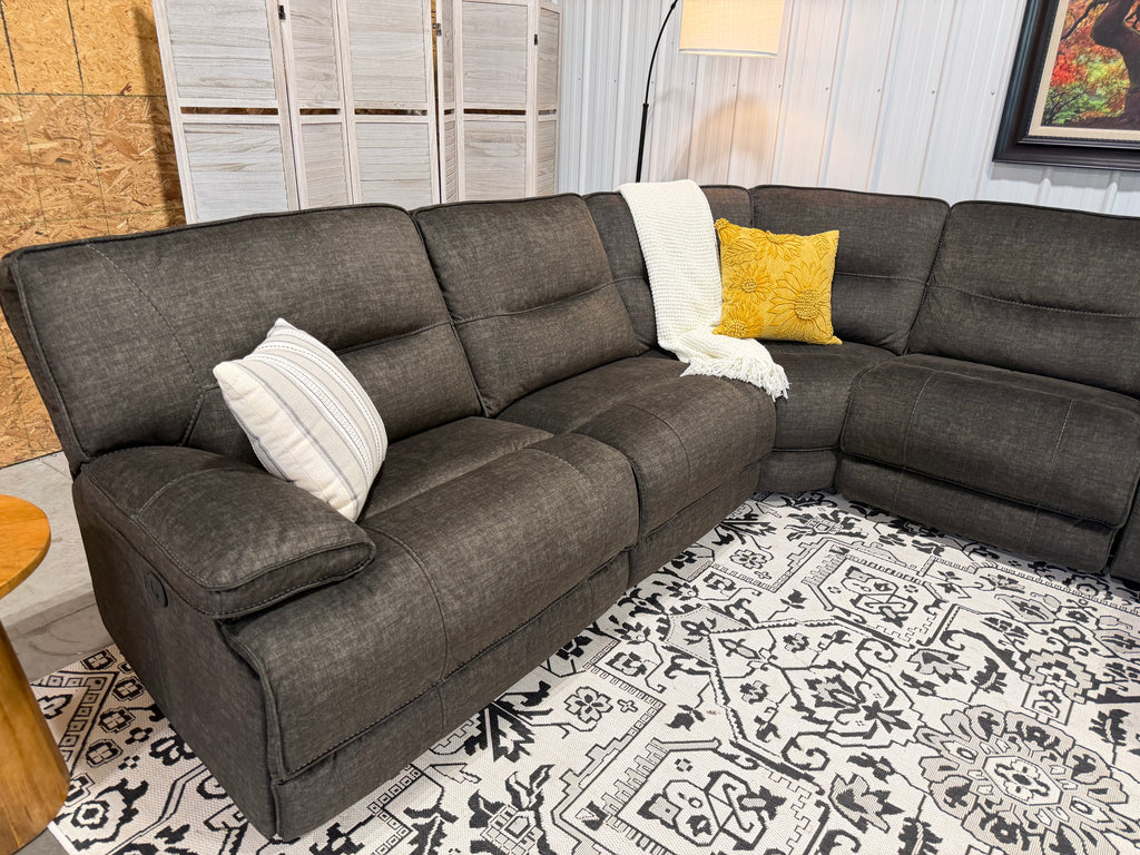 6 Piece Power Recline Modular