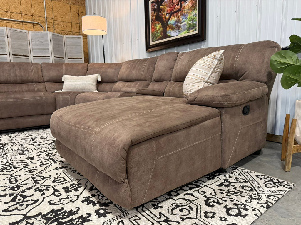 6 Piece Modular Reclining Sectional