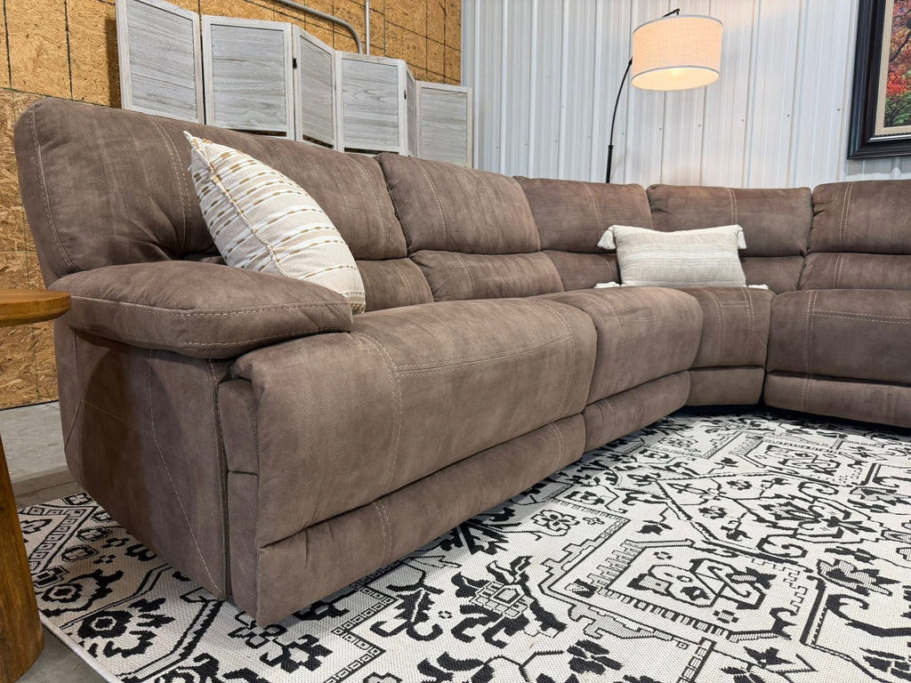 6 Piece Modular Reclining Sectional